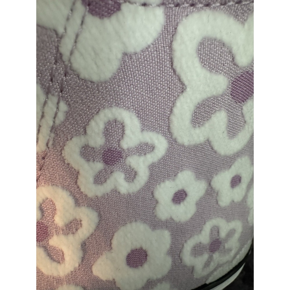 Converse Chuck Taylor Pink Floral High Top Spring Bridal Sneakers SIZE 4 Shoes - Picture 3 of 8